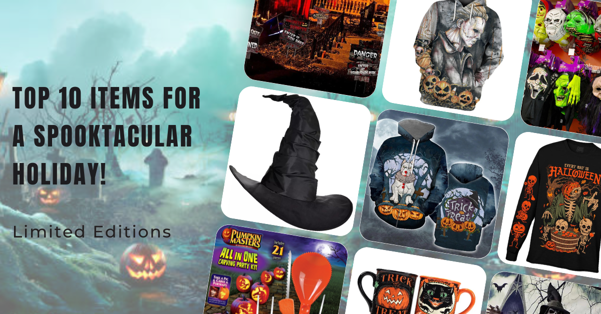 Horror Halloween Havoc: Essential 10 Items for a Spooktacular Holiday!