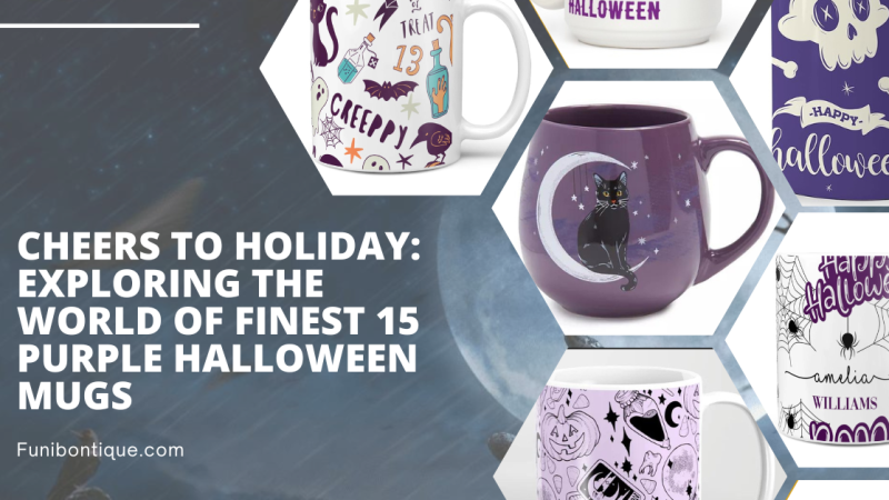 Cheers to Holiday: Exploring the World of Finest 15 Purple Halloween Mugs