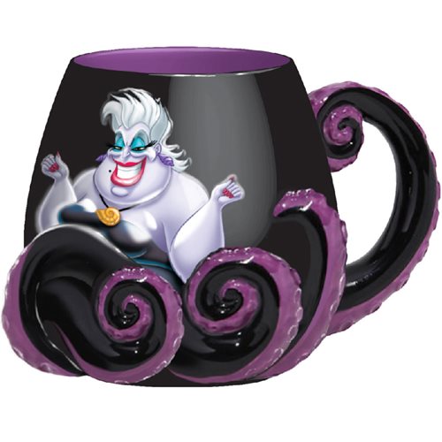 Ursula 3D Ceramic for Disney Halloween Travel Mug